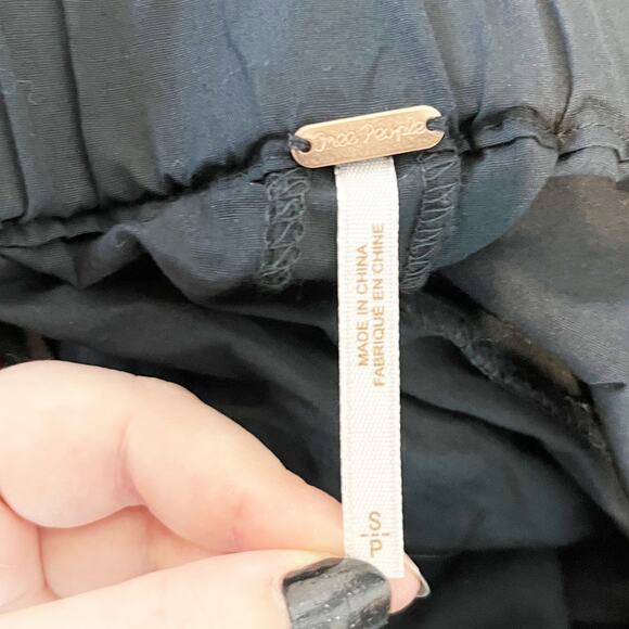 Free People Show Me Some Shoulder Tunic Top Black Small - Picture 3 of 16